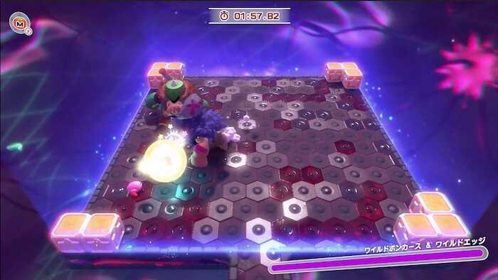 ブロックやスターでひたすら攻撃