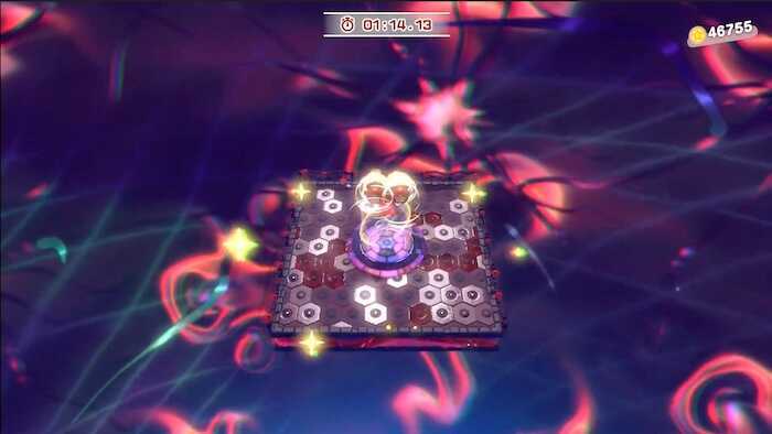 最後のジャンプゾーンは空中突進で進む