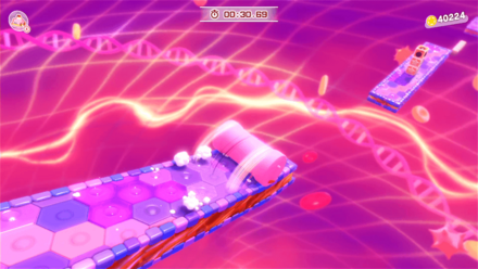 離れた足場の画像