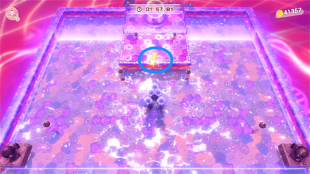 ３エリア目の立ち位置画像