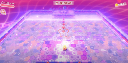 敵の先頭をロックオンする画像