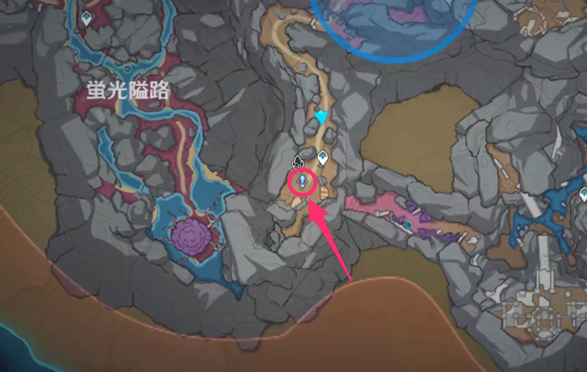 勇気の残照の場所