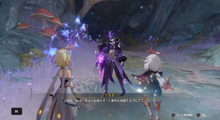 雷蛍術師と会話する,modee:original