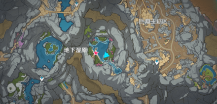 失踪した鉱夫のマップ