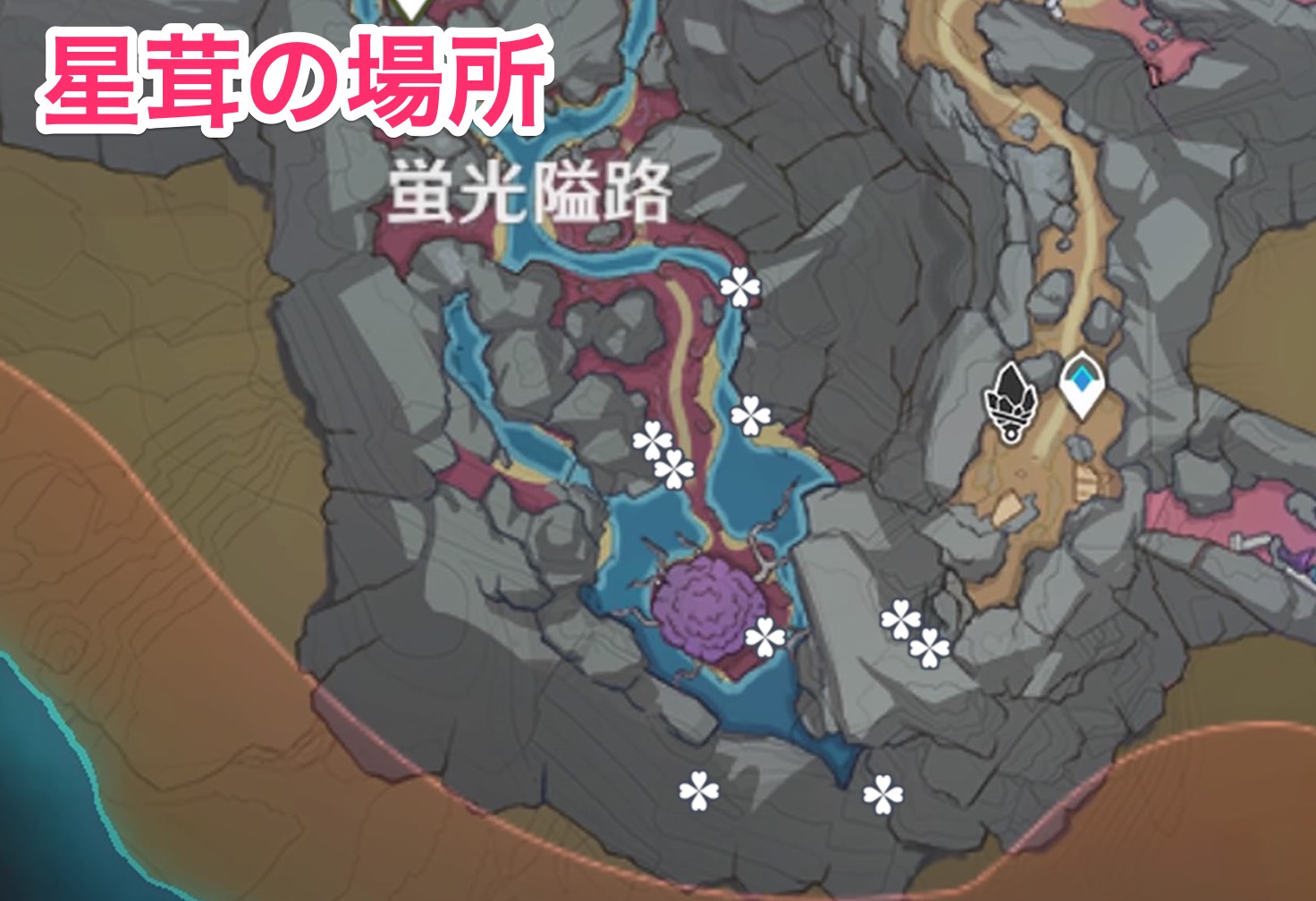 星茸を入手しやすい場所