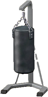 サンドバッグのブラックの画像