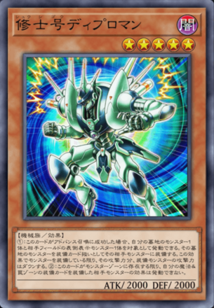 修士号ディプロマン画像