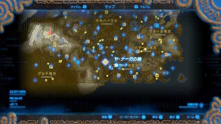 ヤ・ナーガの祠の場所マップ