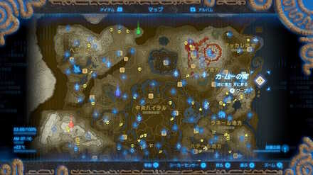 カ・ムーの祠の場所マップ