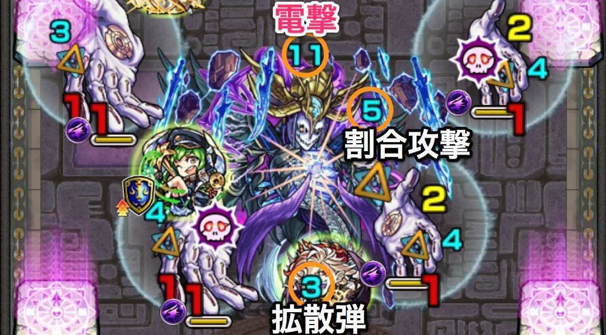 覇者の塔40 ボス4 攻撃パターン