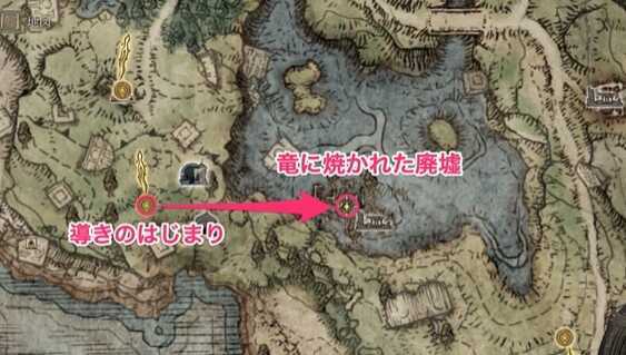 竜に焼かれた廃墟