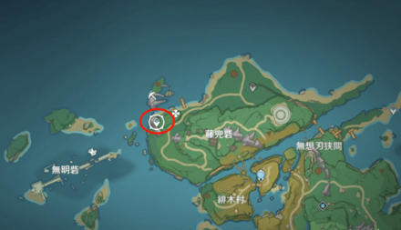 藤兜峠のワープポイント