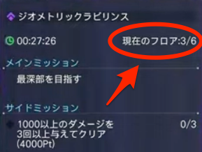 ジオメトリックラビリンスの階層