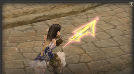 クエストを受注するとガイドが出現する