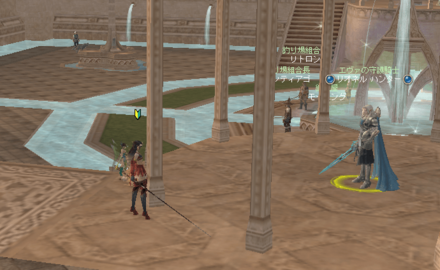 ある程度距離が離れていても話せる