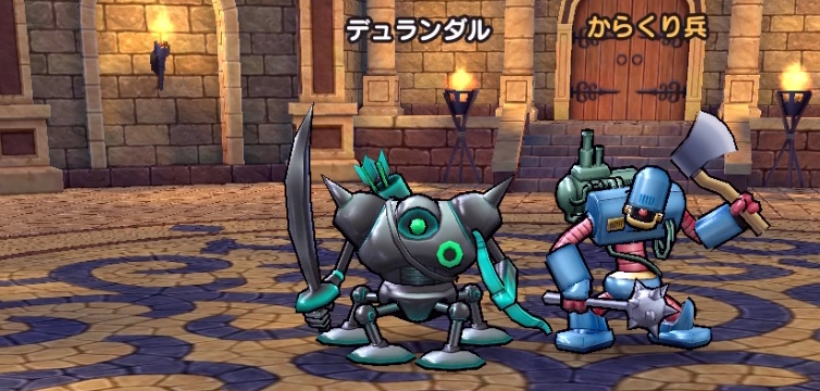 左右のからくり兵から倒そう