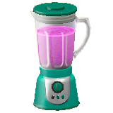 ミキサーのブルーベリーの画像