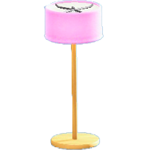 フロアランプのピンクの画像