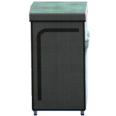 ファッションケースのブラックの画像