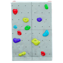 クライミングウォールのホワイトの画像