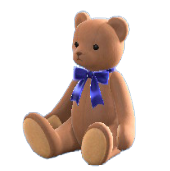 くまのダイちゃんのブルーの画像