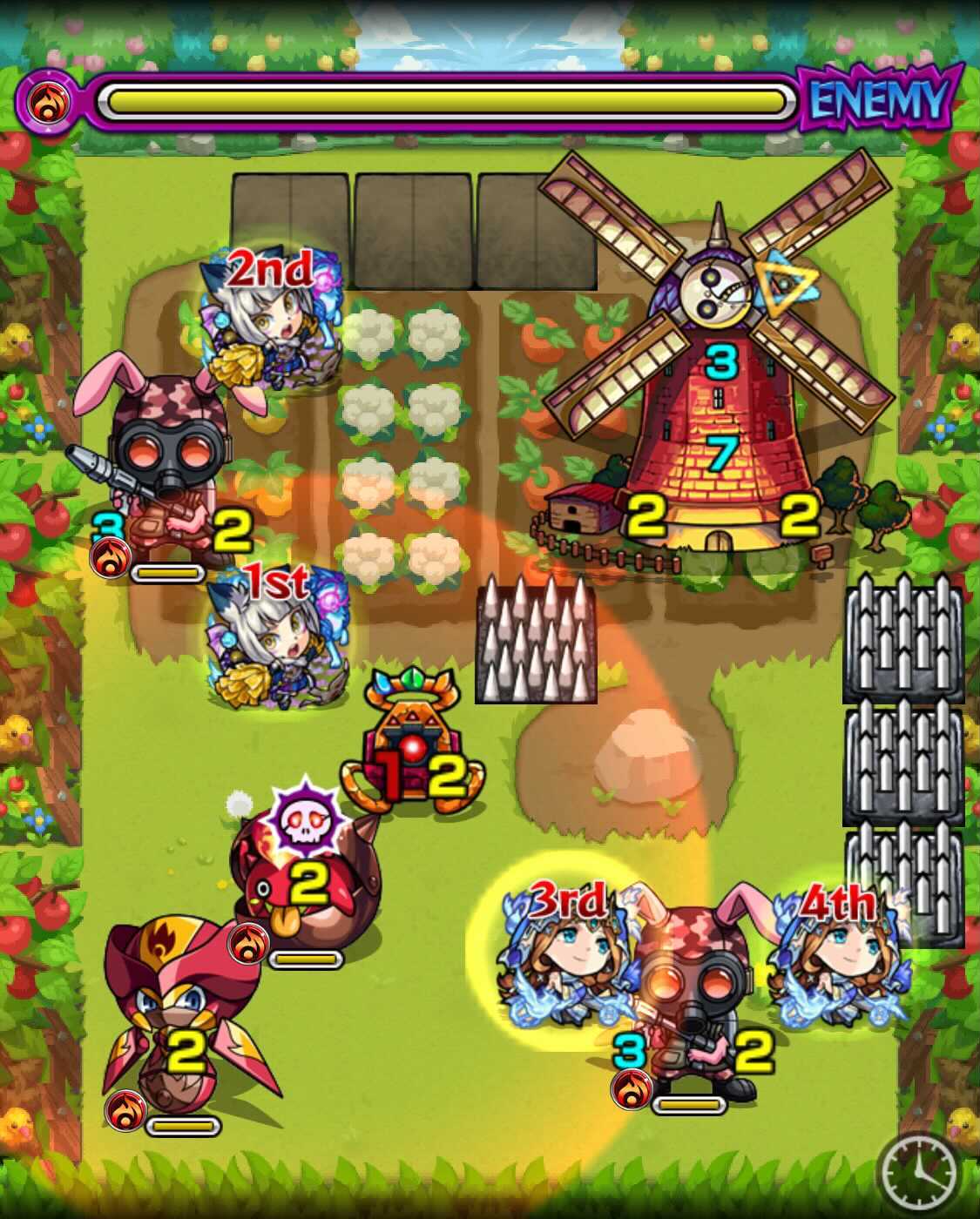 ブリアレーオ ステージ