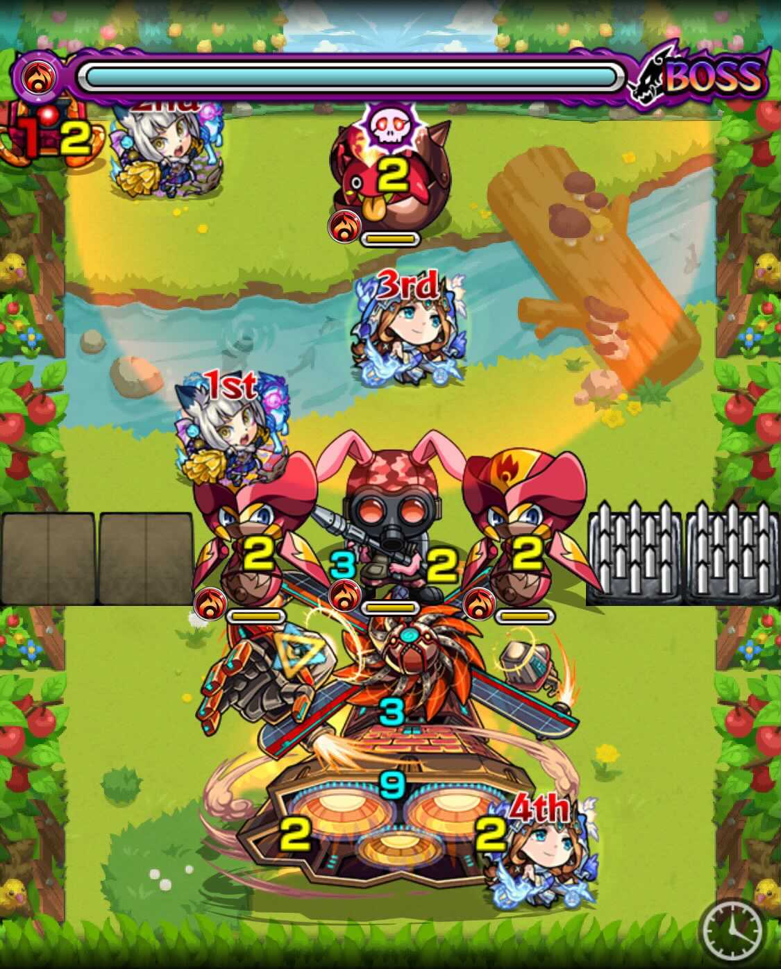 ブリアレーオ ステージ