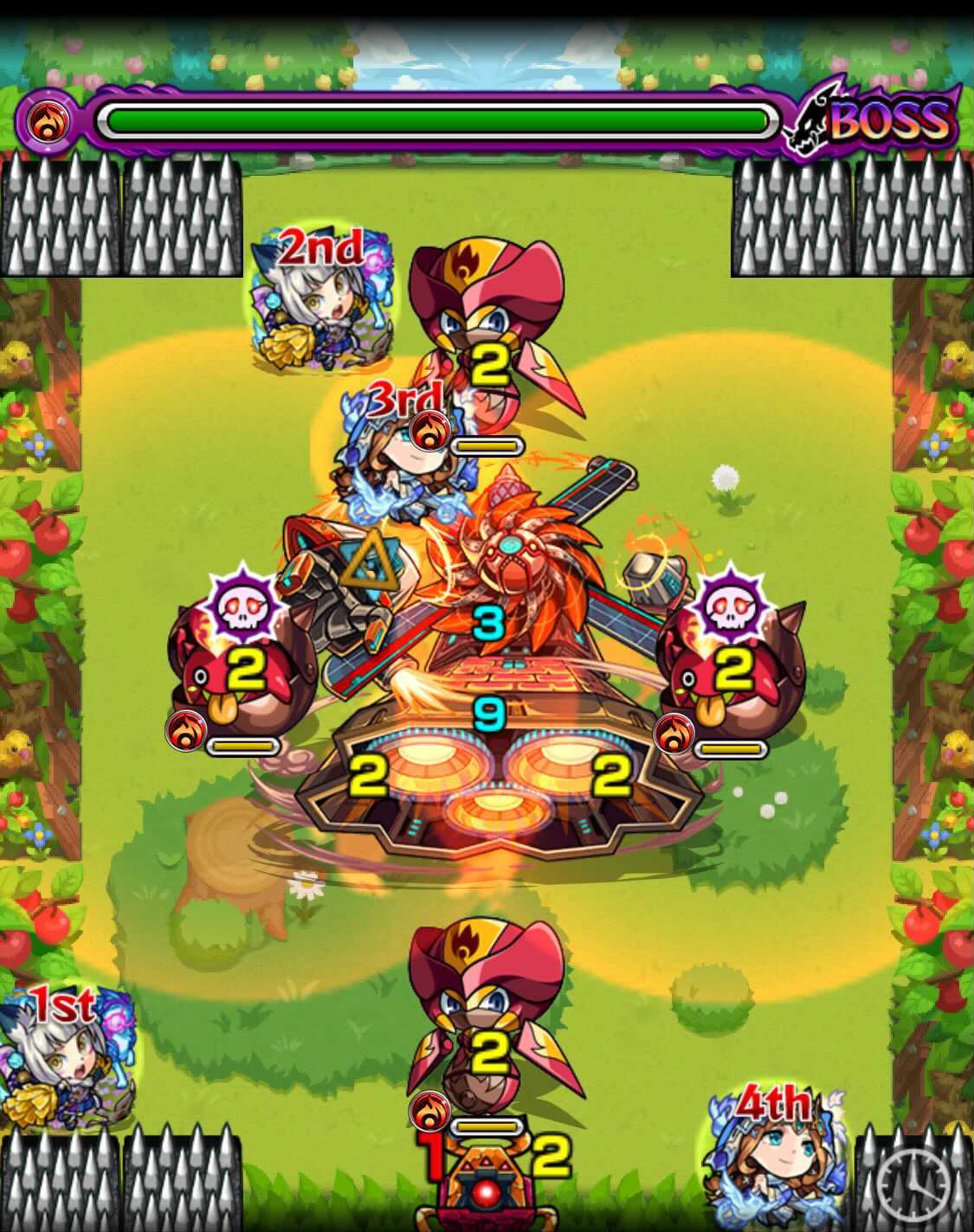 ブリアレーオ ステージ