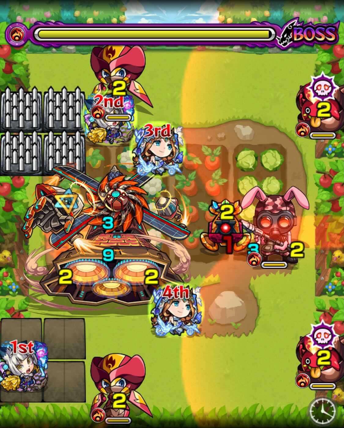 ブリアレーオ ステージ