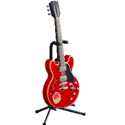 エレキギターES2のポップなロゴの画像