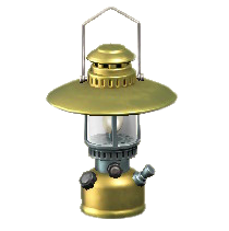 ランタンのゴールドの画像