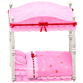 キュートなベッド画像