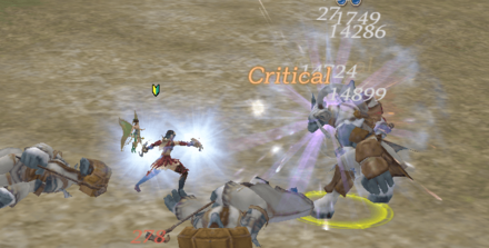 自動的に近くにいる敵攻撃