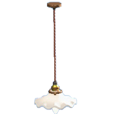 ミルクガラスランプ画像