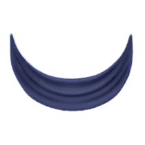 ドレープのネイビーの画像