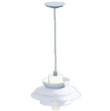 ノルディックなペンダントライトのホワイトの画像