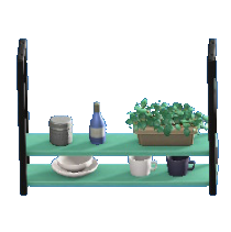 つるしだなのグリーンの画像