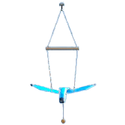 バードモビールのブルーの画像