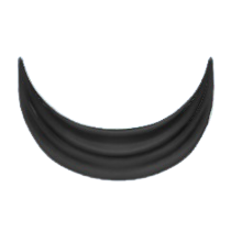 ドレープのブラックの画像