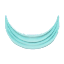 ドレープのライトブルーの画像