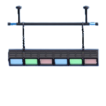 つりさげステージライトのブルーの画像