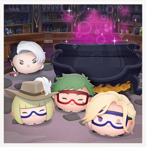 ツイステッドワンダーランド　ツイステ　ツムツム ツムツム』に『ツイステ』のジェイド&フロイドがボイス付き