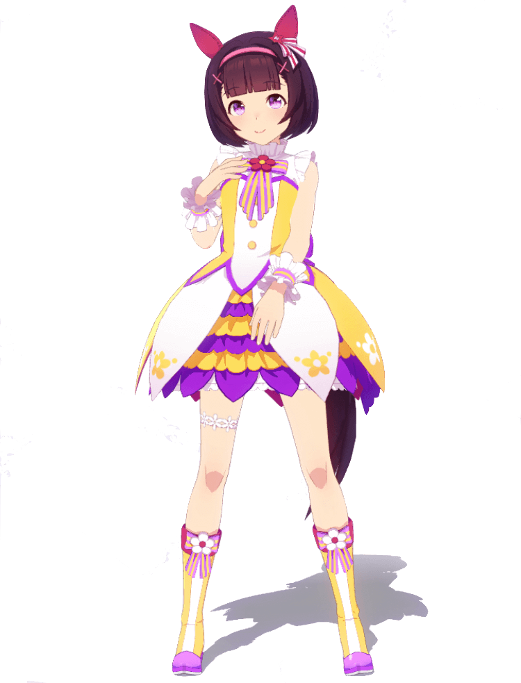 ニシノフラワーの立ち絵