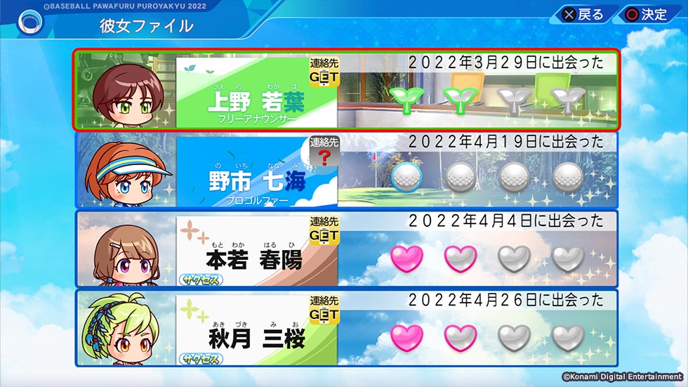 マイライフの彼女