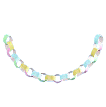 おりがみのてんじょうかざりのパステルの画像