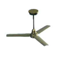 シーリングファンの真鍮の画像