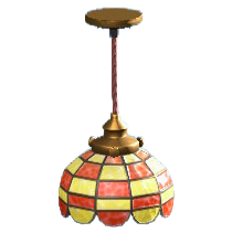 ステンドライトのレッド＆イエローの画像