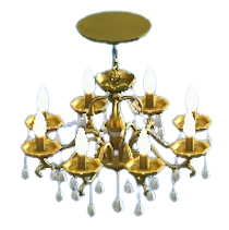 シャンデリア画像