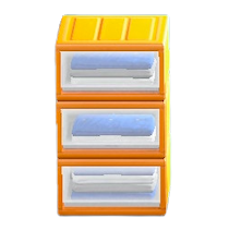 プラスチックいしょうケースのオレンジの画像