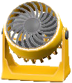 サーキュレーターのイエローの画像